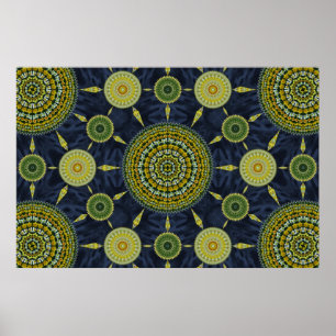 Tableau Daffodil Mandala
