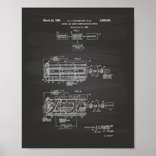 Tableau d'art de brevet du système 1960 de laser