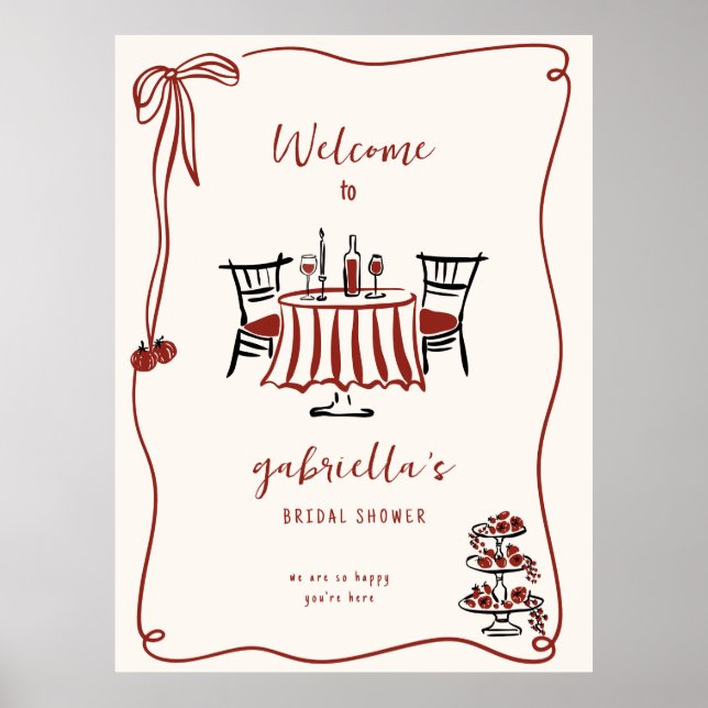 Tableau de Bienvenue pour Enterrement de Vie de Je (Devant)