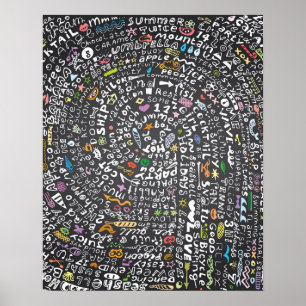 Tableau de bord dessiné à la main avec thème Été L