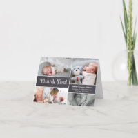 Tableau de bord Photos modernes Baby shower Merci