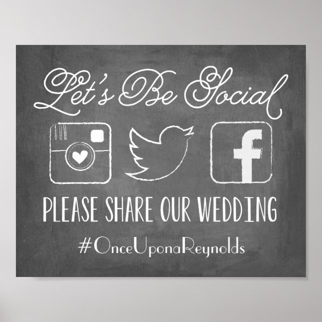 Tableau de bord Soyons sociaux | Panneau Mariage H (Devant)