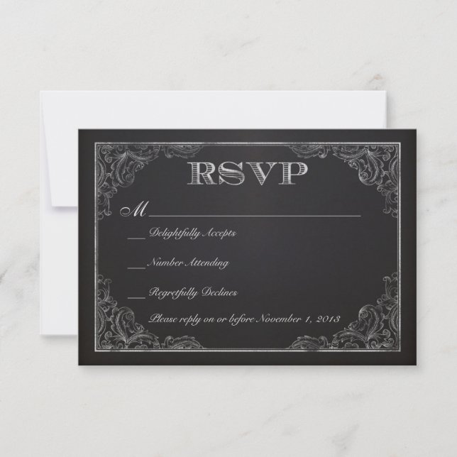 Tableau de bord vintage RSVP (Devant)