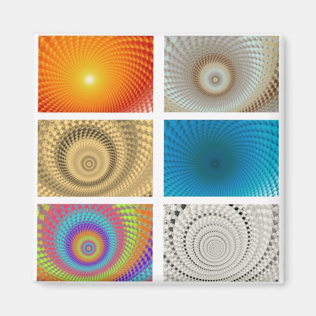 Tableau de Cercles Aimant (Devant)