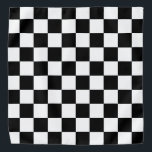 Tableau de contrôle noir et blanc Bandana<br><div class="desc">Ce joli bandana est l'accessoire parfait pour vous,  votre enfant ou votre chien préféré.</div>