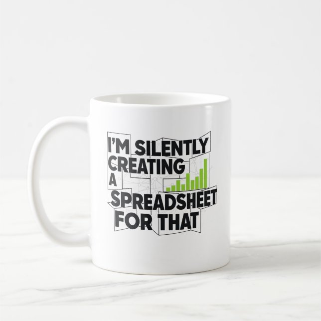 Tableau de croissance financière Mug Motivationnel (Gauche)