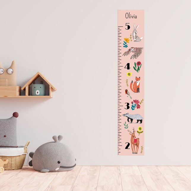 Tableau de croissance personnalisé avec des animau (Créateur téléchargé)