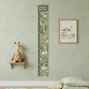 Tableau de croissance Safari Jungle Tribal pour en