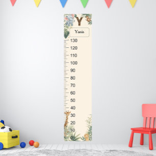 Tableau de croissance Y monogramme nom personnalis