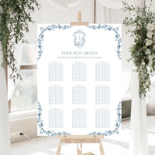 Tableau de disposition des places de mariage à crê