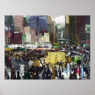 Tableau de George Bellows à New York en 1911