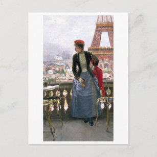 Tableau de la carte postale Tour Eiffel