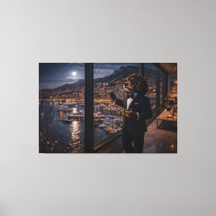 Tableau de luxe de Cockapoo – Toile de chien de Mo