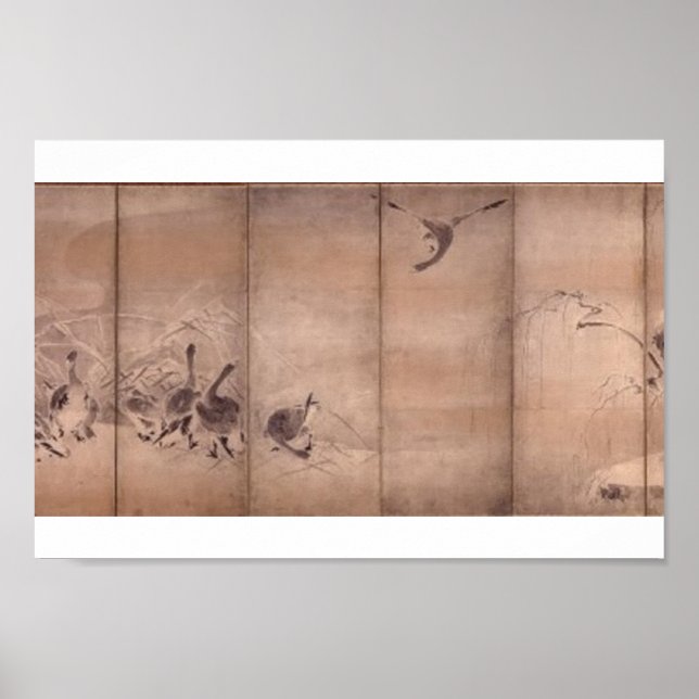Tableau de Miyamoto Musashi, c. Années 1600 (Devant)