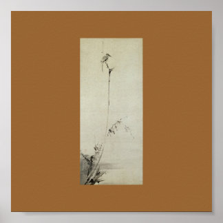 Tableau de Miyamoto Musashi, c. Années 1600