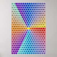 Tableau de multiplication des spirales - Triangle