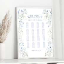 Tableau de siège du Mariage de prairie Fleur sauva