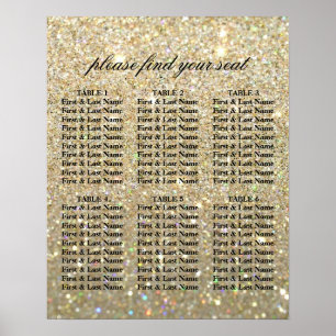 Tableau de sièges - Glit d'or