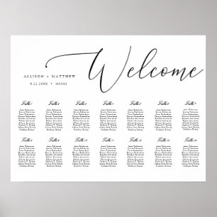 Tableau de sièges mariages