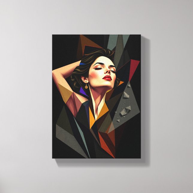 Tableau Déco ( Art Abstrait exprimant La Liberté ) (Recto)