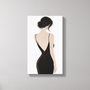 Tableau Déco  ( Femme Chic) Art Moderne