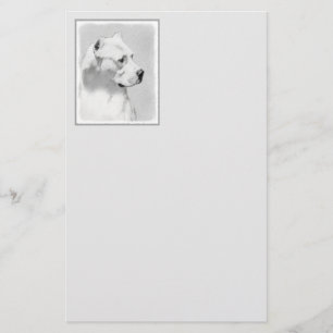 Tableau Dogo Argentino - Art Chien original