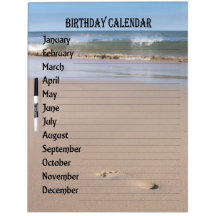 Calendrier d'anniversaire