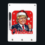 Tableau Effaçable À Sec Donald Trump Christmas Santa Claus Art<br><div class="desc">Donald Trump Christmas Santa Claus Art</div>