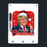 Tableau Effaçable À Sec Donald Trump Christmas Santa Claus Art<br><div class="desc">Donald Trump Christmas Santa Claus Art</div>