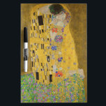 Tableau Effaçable À Sec Gustav Klimt "Le Baiser"<br><div class="desc">Chef-d'oeuvre de Gustav Klimt : "The Kiss". "The Kiss", créé par le peintre autrichien Gustav Klimt. Il est considéré comme son oeuvre la plus célèbre. Il le peignit entre 1907 et 1908, point culminant de sa "période d'or", lorsqu'il peignit un certain nombre d'oeuvres utilisant la feuille d'or. L'Autriche considère le...</div>