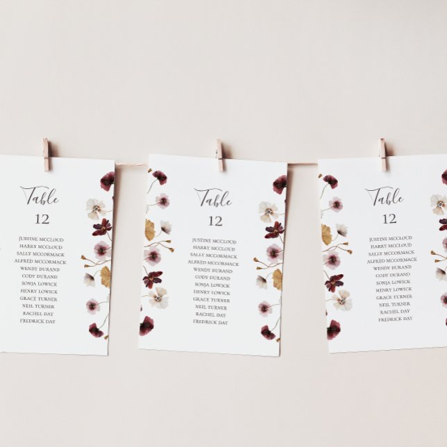 Tableau Fleur sauvage en cuivre Bourgogne (Créateur téléchargé)