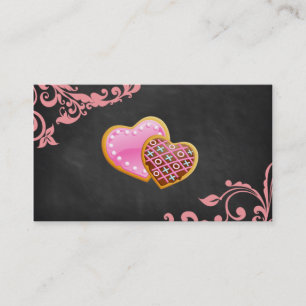 Tableau floral de carte de visite de spa de salon