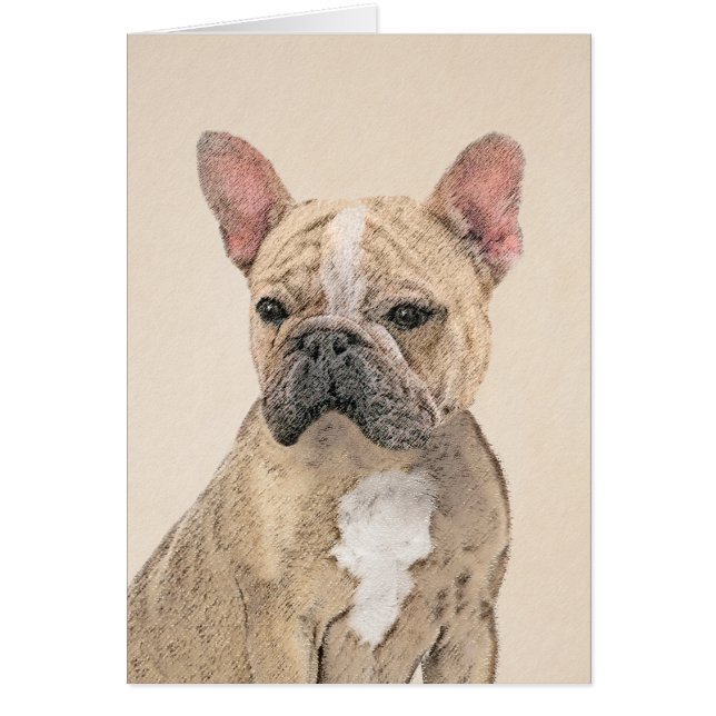 Tableau Français Bulldog (Sable) - Joli Original D (Devant)