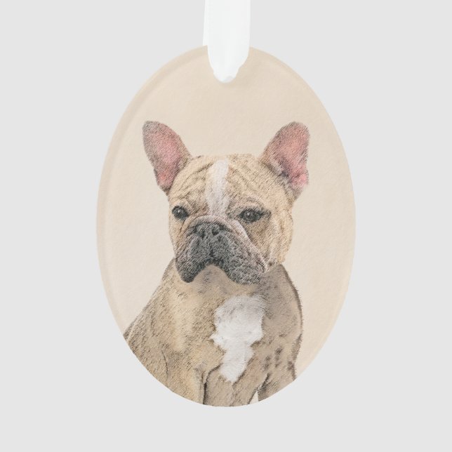 Tableau Français Bulldog (Sable) - Joli Original D (dos)
