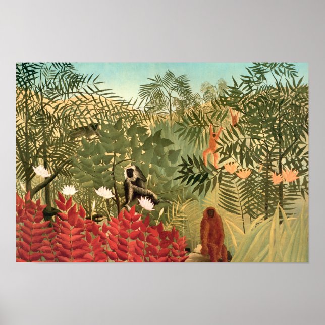 Tableau Henri Rousseau (Devant)
