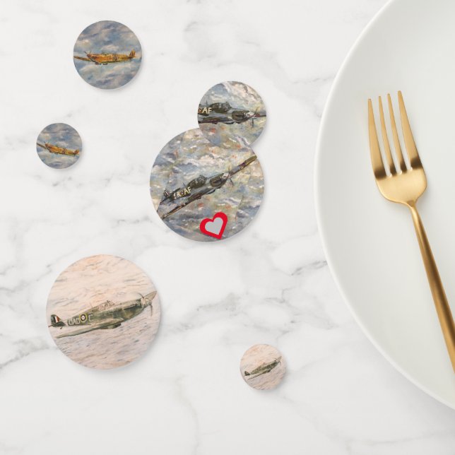 Tableau Hurricane & Spitfires Confetti (Groupe)