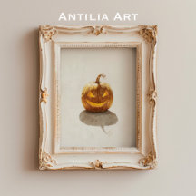 Tableau Jack-o-lanterne vintage Jack Pumpkinhead