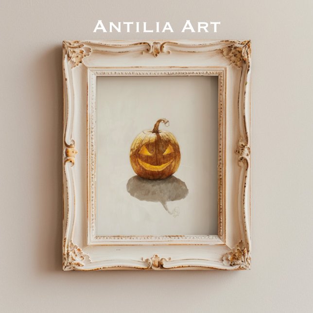 Tableau Jack-o-lanterne vintage Jack Pumpkinhead (Créateur téléchargé)