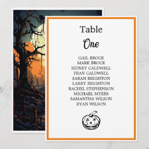 Tableau Mariage Halloween