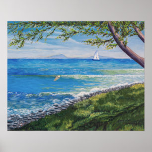 Tableau marin de Crescent Head Beach