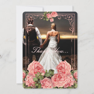 Tableau noir vintage - Carte de remerciements