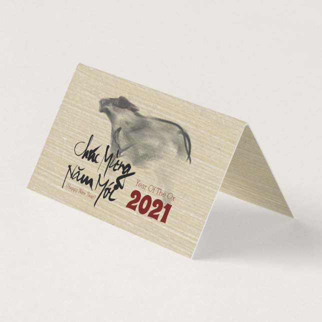 Tableau original pack OX New Year 2021 vietnamien (Front)