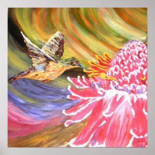 Tableau original - Poster "Ho Hum"