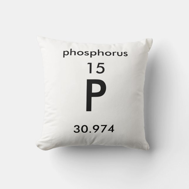 Tableau périodique 15 Coussin de phosphore (Recto)