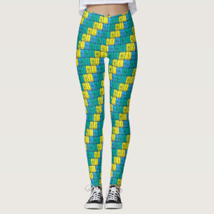 Tableau périodique chinois leggings patriotiques 2