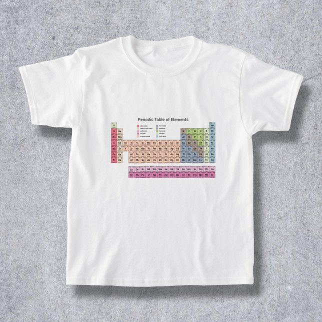Tableau périodique des éléments T-shirt enfant (Periodic Table of Elements Kid T-Shirt)