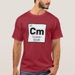 Tableau périodique - T-shirt élément personnalisé<br><div class="desc">Créez votre propre élément personnalisé avec ce t-shirt à thème scientifique. Cette chemise comporte des zones personnalisables pour Numéro atomique, Symbole (abréviation), Nom de l'élément et Poids atomique. Le design met en valeur les éléments clés en gras, ce qui le rend à la fois attrayant visuellement et éducatif pour les...</div>