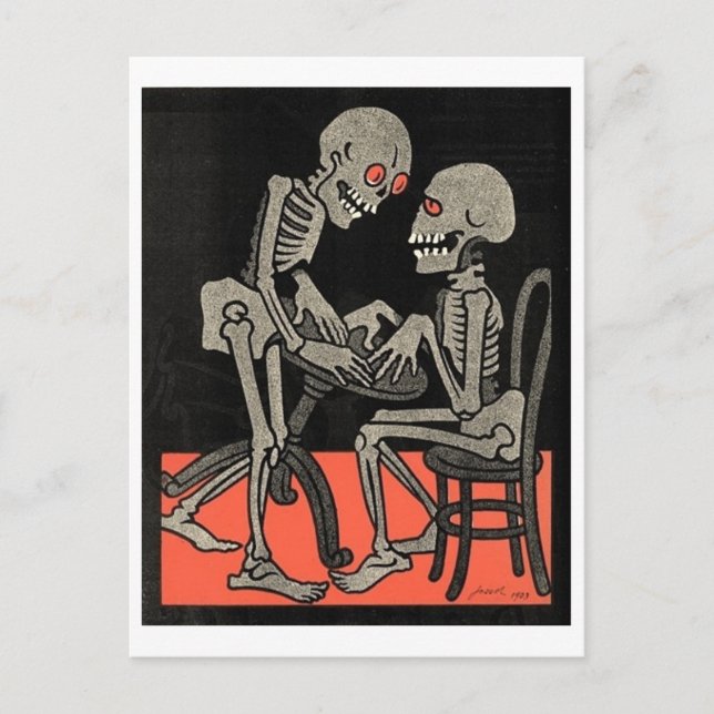 Tableau pour deux cartes postales (Devant)
