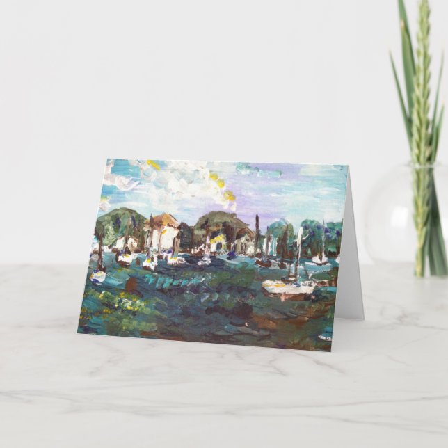 Tableau Put-n-Bay Lake Erie #2 Carte de voeux (Devant)