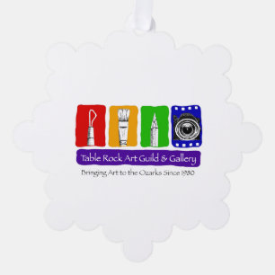 Tableau Rock Art Guild Papier Snowflake Ornement